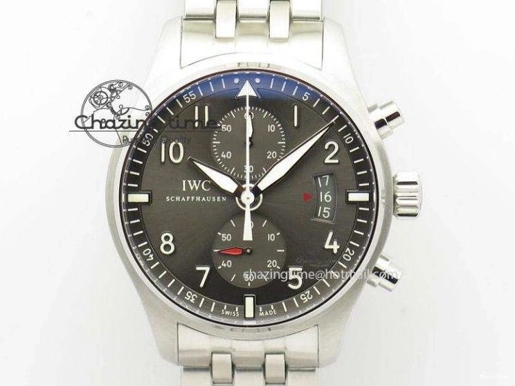 MIROTIME 0506 FashionForward Portugieser Auto IWC0562D APSF 1:1 Best Edition Light Blue Dial on SS Bracelet A 6994